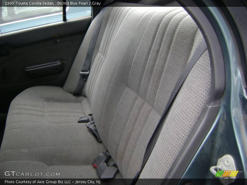 Orchid Blue Pearl / Gray 1995 Toyota Corolla Sedan