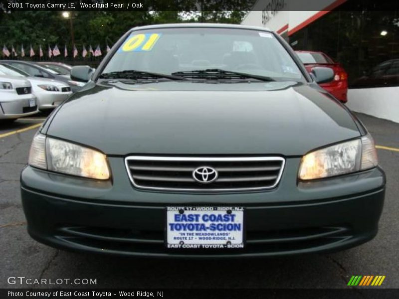 Woodland Pearl / Oak 2001 Toyota Camry LE