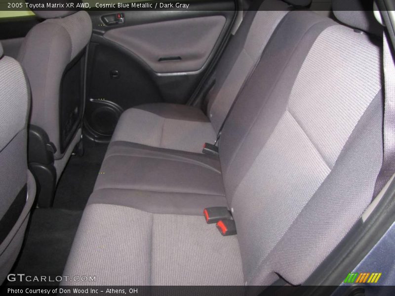 Cosmic Blue Metallic / Dark Gray 2005 Toyota Matrix XR AWD