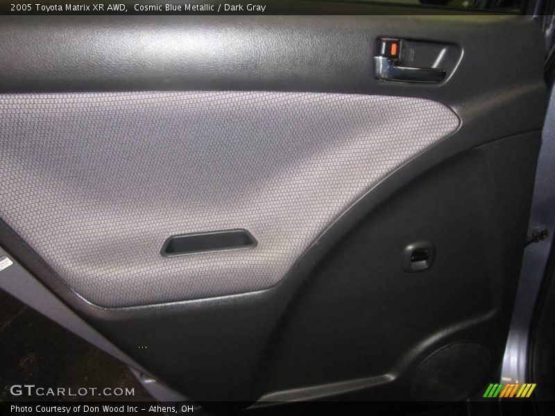 Cosmic Blue Metallic / Dark Gray 2005 Toyota Matrix XR AWD