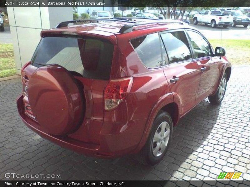 Barcelona Red Pearl / Ash Gray 2007 Toyota RAV4 I4