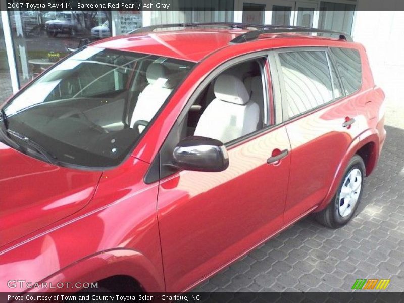 Barcelona Red Pearl / Ash Gray 2007 Toyota RAV4 I4