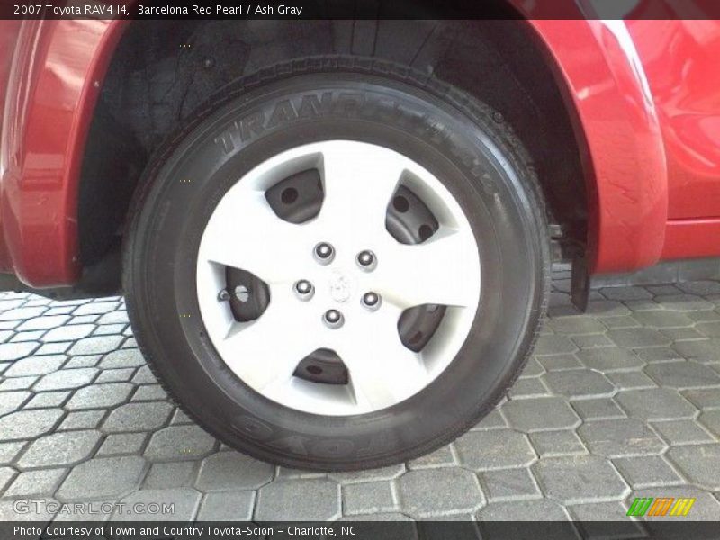 Barcelona Red Pearl / Ash Gray 2007 Toyota RAV4 I4