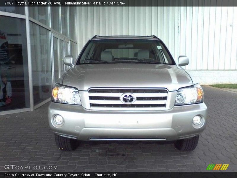 Millenium Silver Metallic / Ash Gray 2007 Toyota Highlander V6 4WD