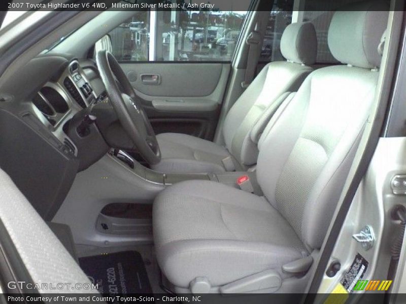 Millenium Silver Metallic / Ash Gray 2007 Toyota Highlander V6 4WD