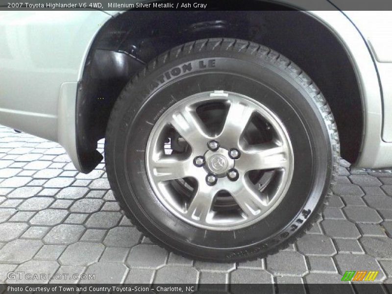 Millenium Silver Metallic / Ash Gray 2007 Toyota Highlander V6 4WD