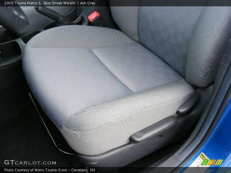 Blue Streak Metallic / Ash Gray 2009 Toyota Matrix S