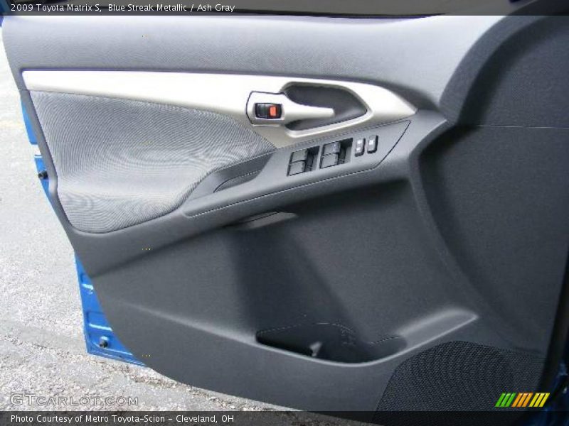 Blue Streak Metallic / Ash Gray 2009 Toyota Matrix S
