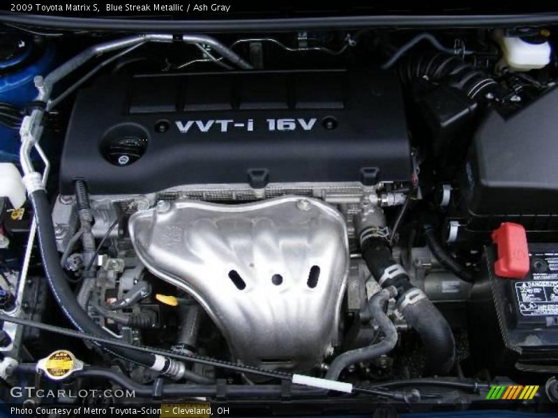 Blue Streak Metallic / Ash Gray 2009 Toyota Matrix S