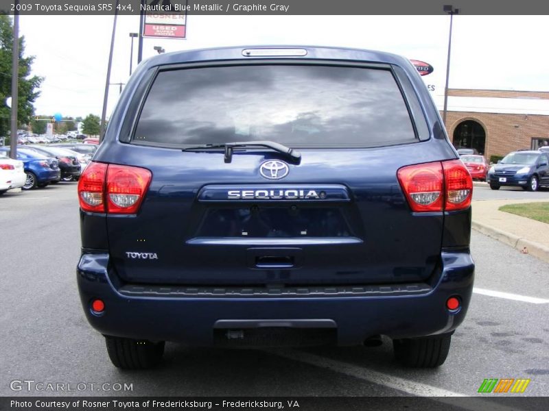Nautical Blue Metallic / Graphite Gray 2009 Toyota Sequoia SR5 4x4