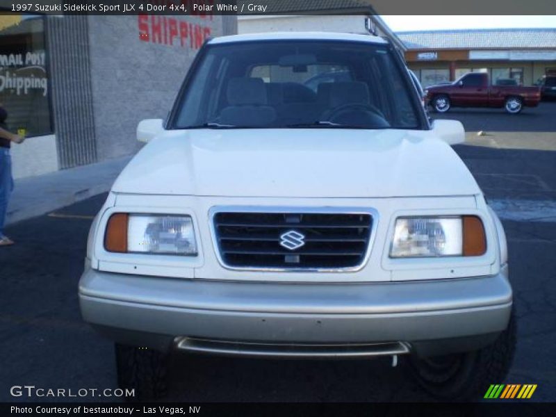 Polar White / Gray 1997 Suzuki Sidekick Sport JLX 4 Door 4x4