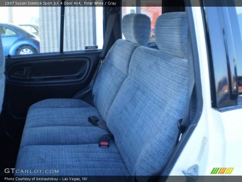 Polar White / Gray 1997 Suzuki Sidekick Sport JLX 4 Door 4x4