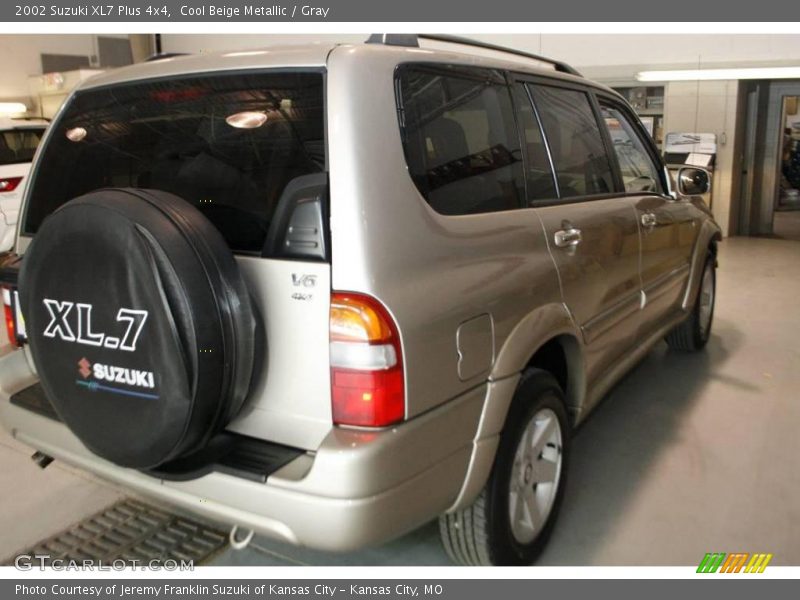 Cool Beige Metallic / Gray 2002 Suzuki XL7 Plus 4x4