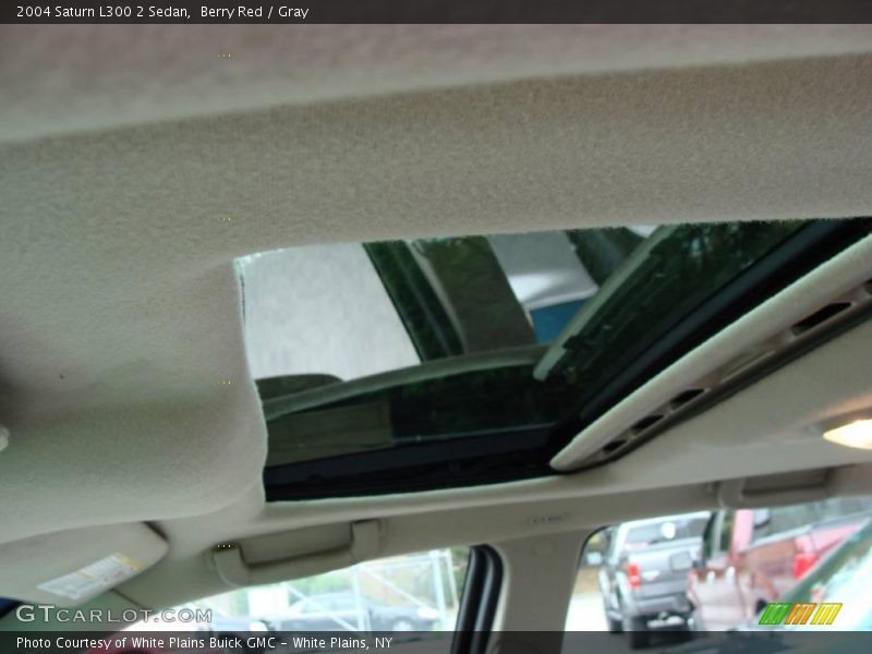 Berry Red / Gray 2004 Saturn L300 2 Sedan
