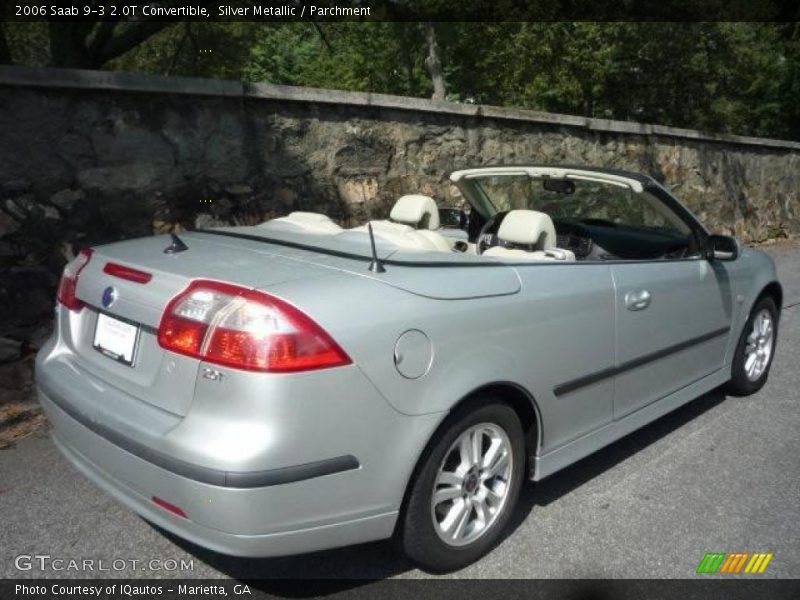 Silver Metallic / Parchment 2006 Saab 9-3 2.0T Convertible