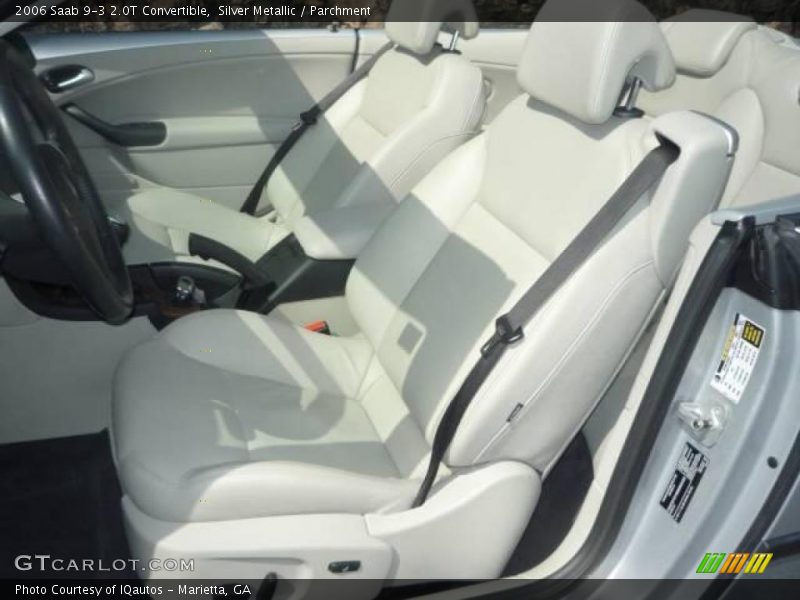 Silver Metallic / Parchment 2006 Saab 9-3 2.0T Convertible