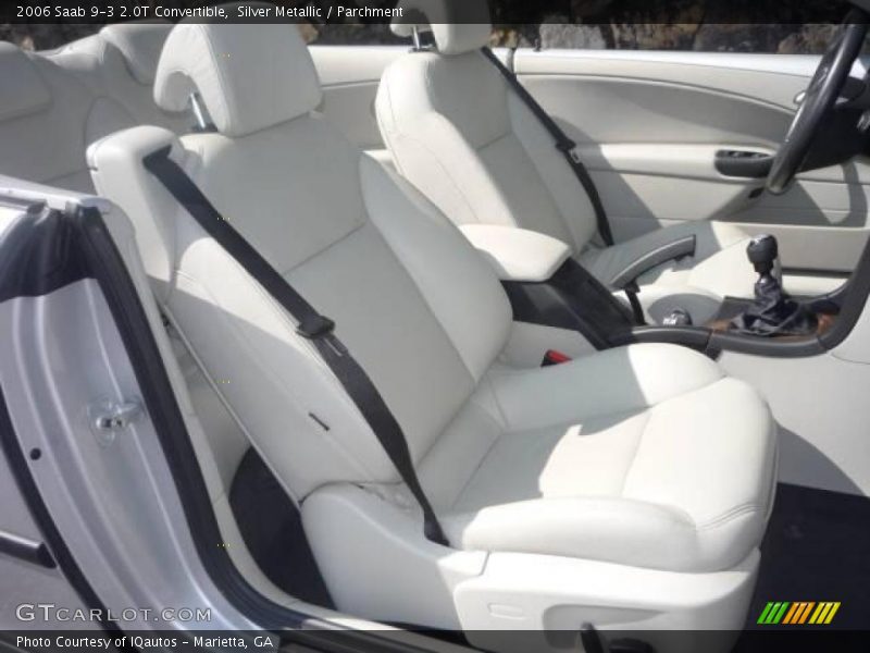 Silver Metallic / Parchment 2006 Saab 9-3 2.0T Convertible