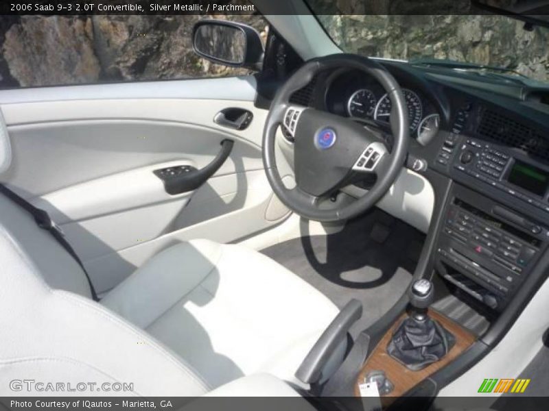 Silver Metallic / Parchment 2006 Saab 9-3 2.0T Convertible