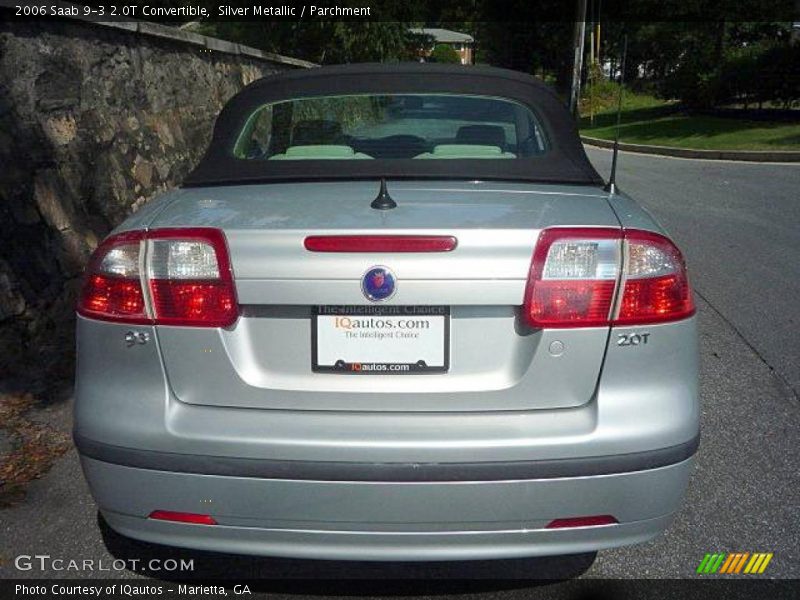 Silver Metallic / Parchment 2006 Saab 9-3 2.0T Convertible