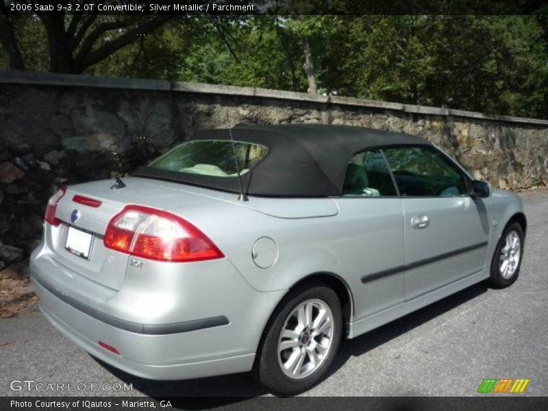 Silver Metallic / Parchment 2006 Saab 9-3 2.0T Convertible
