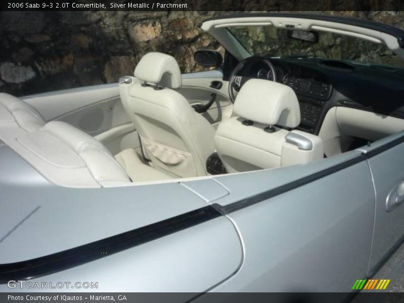 Silver Metallic / Parchment 2006 Saab 9-3 2.0T Convertible