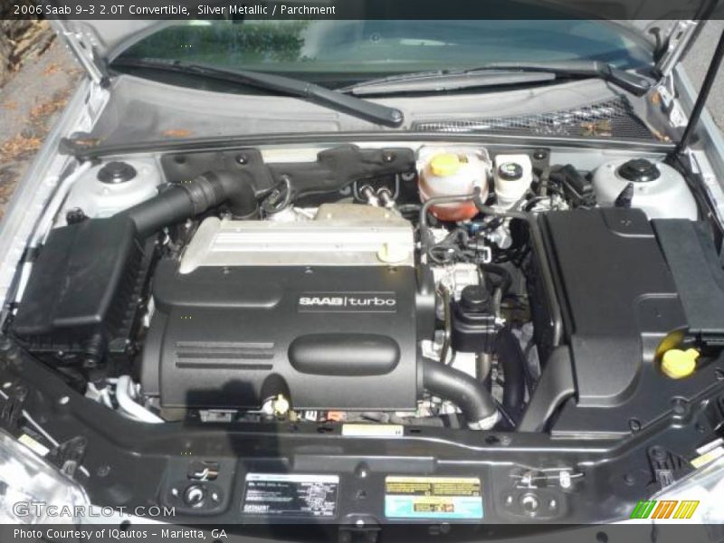 Silver Metallic / Parchment 2006 Saab 9-3 2.0T Convertible