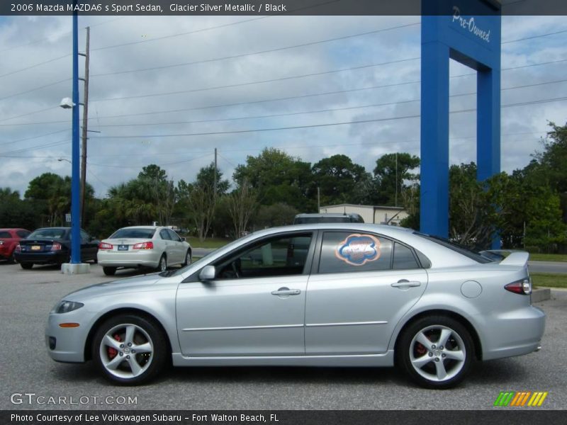  2006 MAZDA6 s Sport Sedan Glacier Silver Metallic