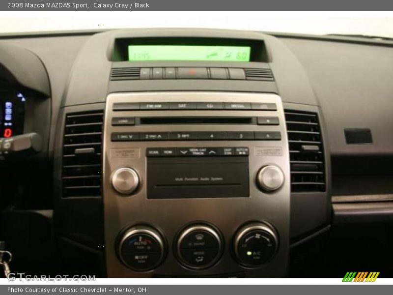 Galaxy Gray / Black 2008 Mazda MAZDA5 Sport