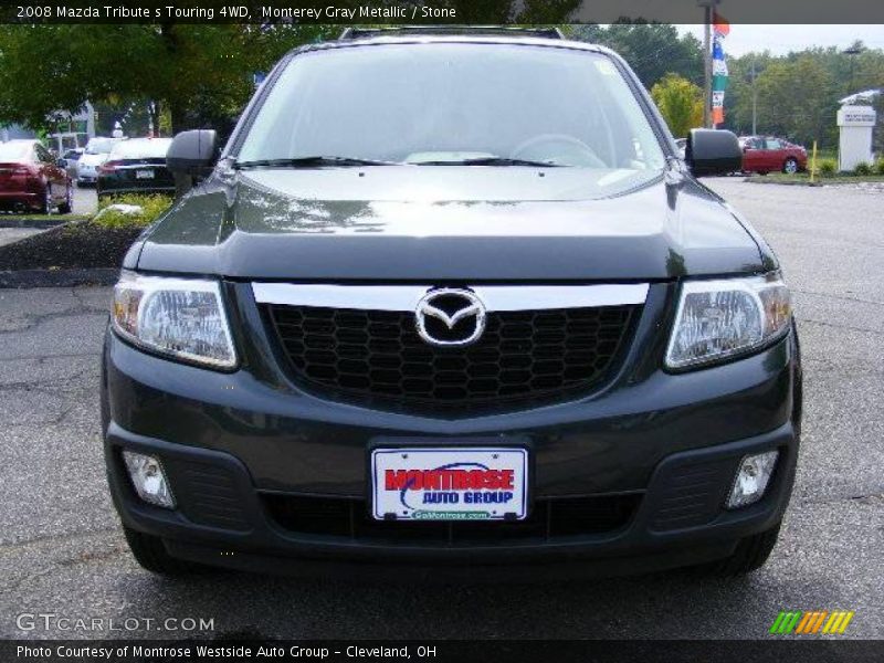Monterey Gray Metallic / Stone 2008 Mazda Tribute s Touring 4WD