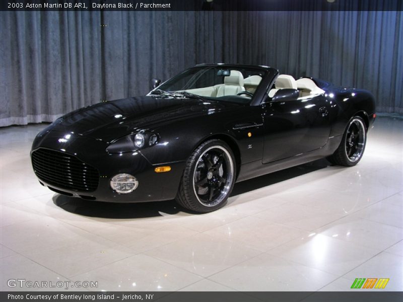 Daytona Black / Parchment 2003 Aston Martin DB AR1