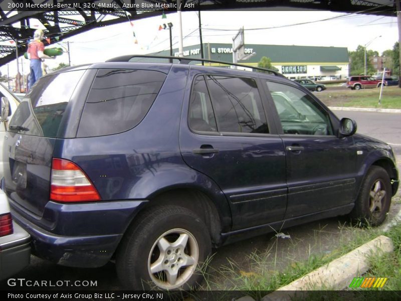 Azure Blue Metallic / Ash 2000 Mercedes-Benz ML 320 4Matic