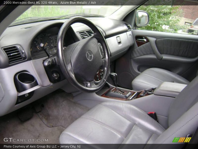 Azure Blue Metallic / Ash 2000 Mercedes-Benz ML 320 4Matic