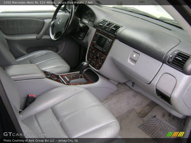 Azure Blue Metallic / Ash 2000 Mercedes-Benz ML 320 4Matic