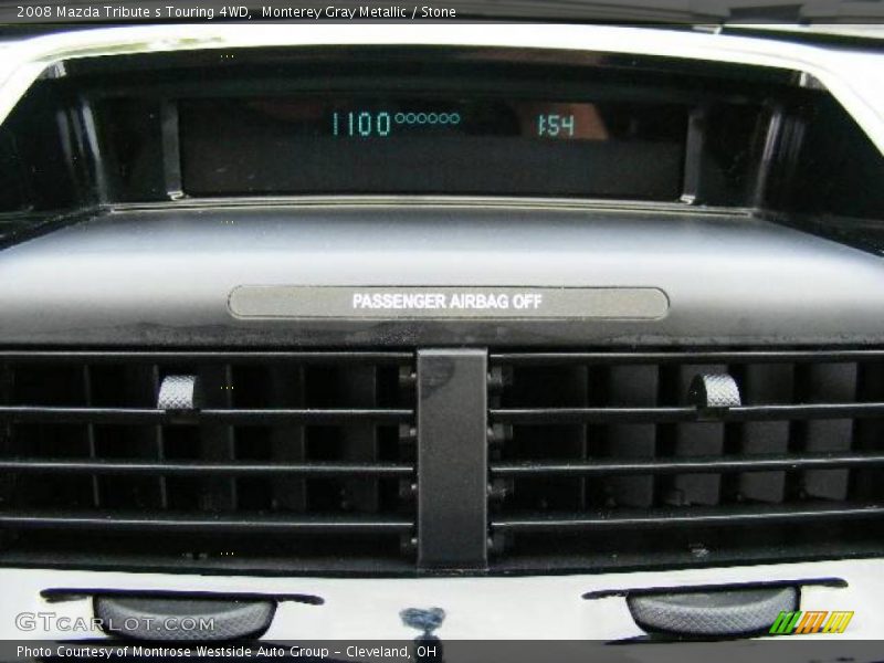 Monterey Gray Metallic / Stone 2008 Mazda Tribute s Touring 4WD