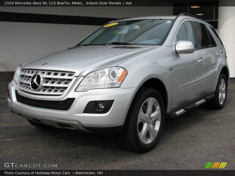 Iridium Silver Metallic / Ash 2009 Mercedes-Benz ML 320 BlueTec 4Matic