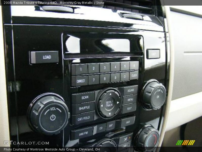 Monterey Gray Metallic / Stone 2008 Mazda Tribute s Touring 4WD