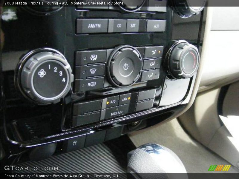 Monterey Gray Metallic / Stone 2008 Mazda Tribute s Touring 4WD