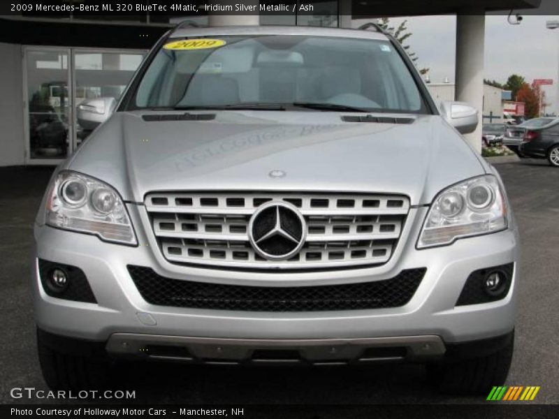 Iridium Silver Metallic / Ash 2009 Mercedes-Benz ML 320 BlueTec 4Matic