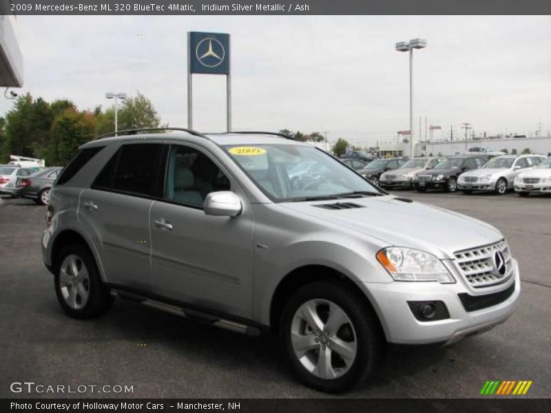 Iridium Silver Metallic / Ash 2009 Mercedes-Benz ML 320 BlueTec 4Matic