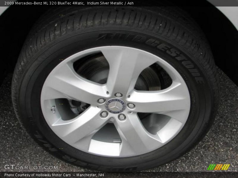 Iridium Silver Metallic / Ash 2009 Mercedes-Benz ML 320 BlueTec 4Matic