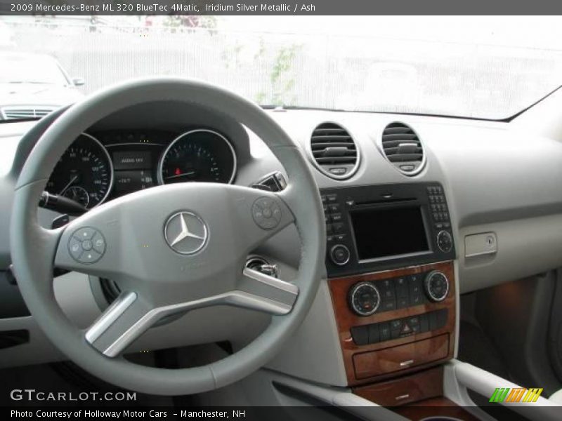 Iridium Silver Metallic / Ash 2009 Mercedes-Benz ML 320 BlueTec 4Matic
