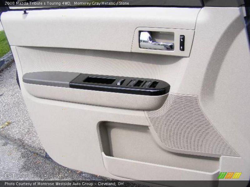 Monterey Gray Metallic / Stone 2008 Mazda Tribute s Touring 4WD
