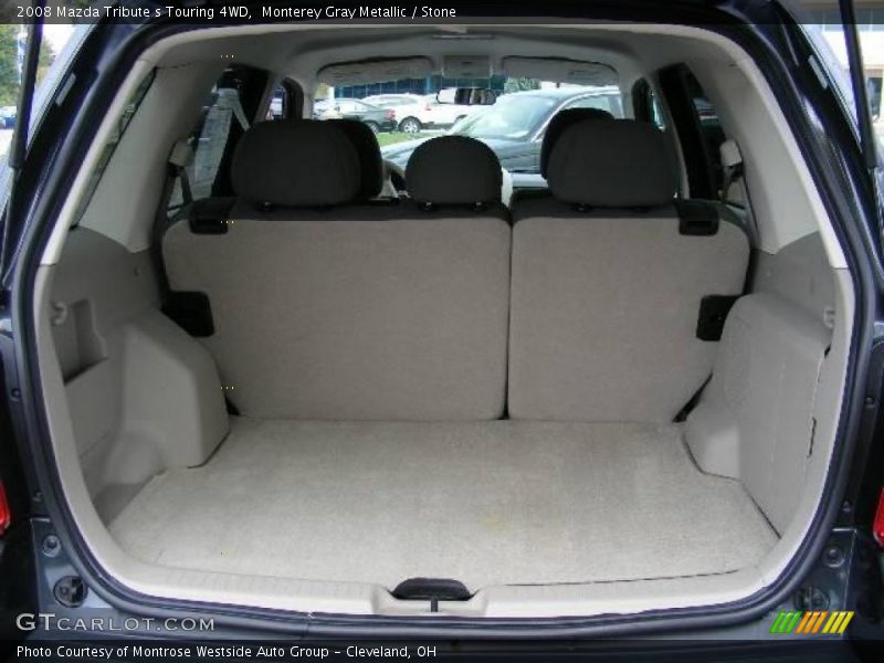 Monterey Gray Metallic / Stone 2008 Mazda Tribute s Touring 4WD