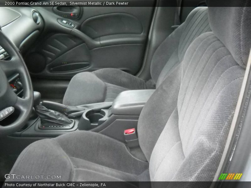 Silvermist Metallic / Dark Pewter 2000 Pontiac Grand Am SE Sedan