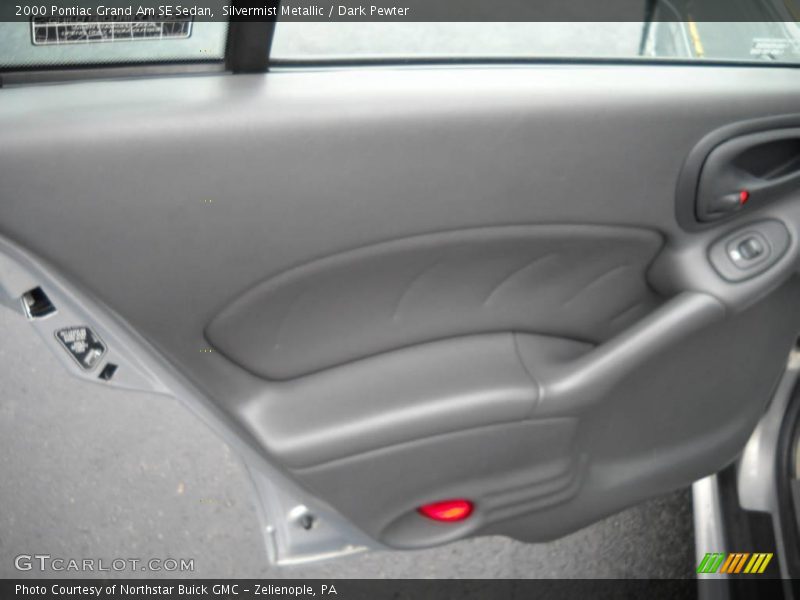 Silvermist Metallic / Dark Pewter 2000 Pontiac Grand Am SE Sedan