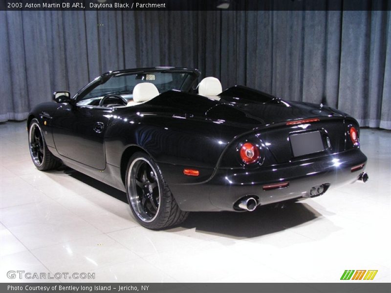 Daytona Black / Parchment 2003 Aston Martin DB AR1