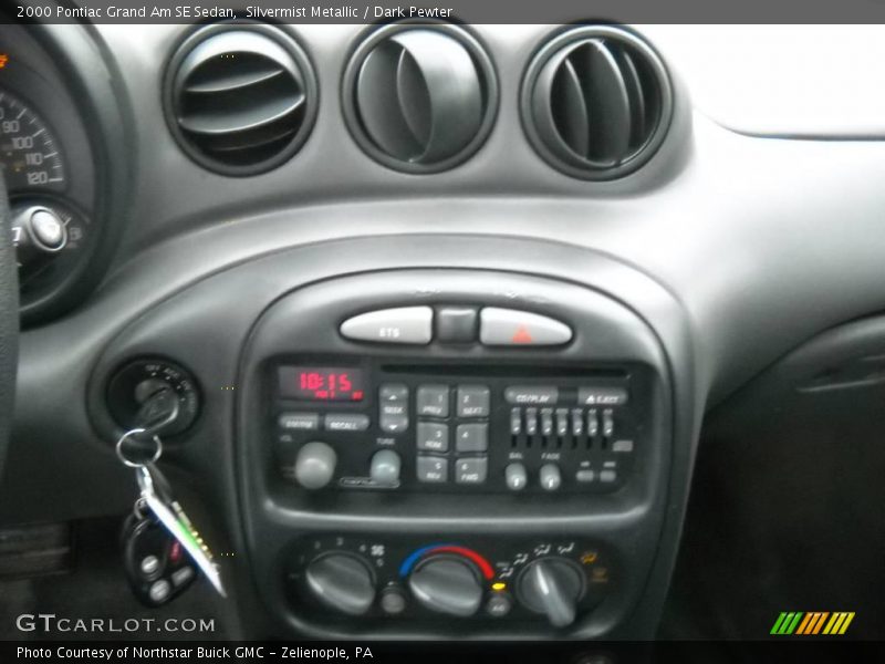 Silvermist Metallic / Dark Pewter 2000 Pontiac Grand Am SE Sedan