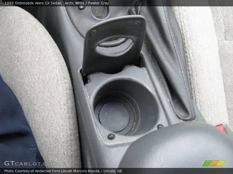 Arctic White / Pewter Gray 1999 Oldsmobile Alero GX Sedan