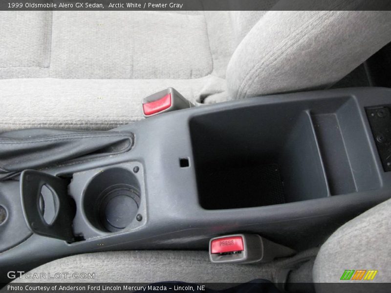 Arctic White / Pewter Gray 1999 Oldsmobile Alero GX Sedan