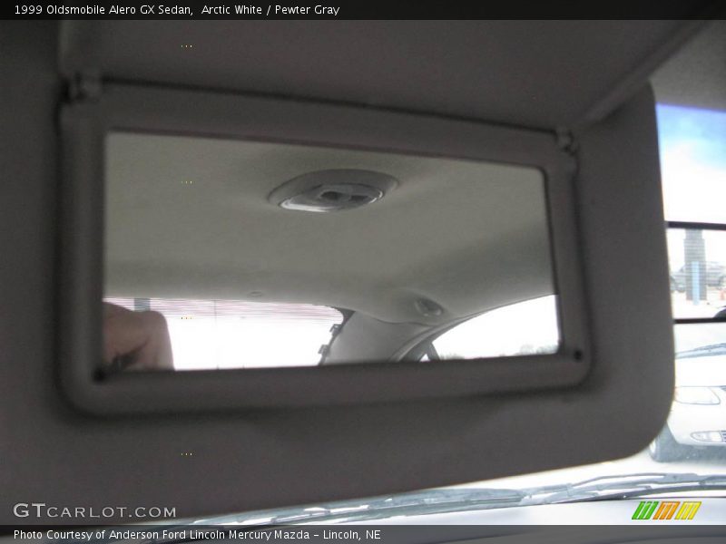 Arctic White / Pewter Gray 1999 Oldsmobile Alero GX Sedan